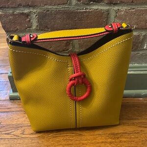 Yellow and Red Women's Bag